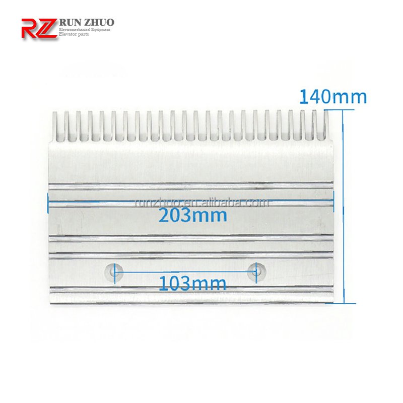 Escalator Aluminum Alloy Comb Plate XAA453CD GAA453BM Escalator Step Parts